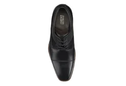 Johnston & Murphy Mens Archer Cap Toe Oxford - Black -Outlet Step In Style Store US 01 501385 04