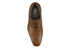 Johnston & Murphy Mens Archer Cap Toe Oxford - Cognac -Outlet Step In Style Store US 01 501386 04