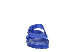 Birkenstock Mens Arizona Essentials Slide Sandal - Blue -Outlet Step In Style Store US 01 501466 02