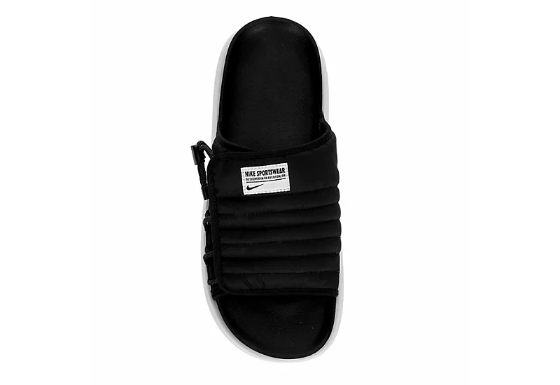 Nike Mens Asuna 2 Slide Sandal - Black 6 Nike Mens Asuna 2 Slide Sandal - Black - Image 6