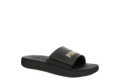 Puma Mens Softride Slide Sandal - Black