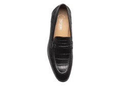 Stacy Adams Mens Ferdinand Moc Toe Slip On Oxford - Black -Outlet Step In Style Store US 01 501551 05