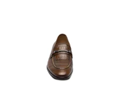 Stacy Adams Mens Ferdinand Moc Toe Slip On Oxford - Cognac -Outlet Step In Style Store US 01 501552 02