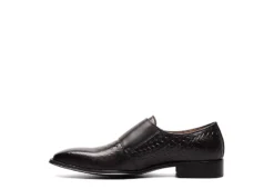Stacy Adams Mens Torrance Plain Toe Double Monk Strap Oxford - Black -Outlet Step In Style Store US 01 501558 03