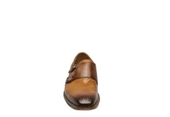 Stacy Adams Mens Torrance Plain Toe Double Monk Strap Oxford - Cognac 9 Stacy Adams Mens Torrance Plain Toe Double Monk Strap Oxford - Cognac -Outlet Step In Style Store US 01 501559 02