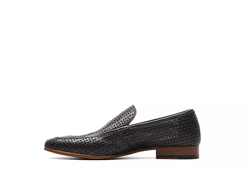 Stacy Adams Mens Winfeild Loafer Oxford - Black 4 Stacy Adams Mens Winfeild Loafer Oxford - Black - Image 4