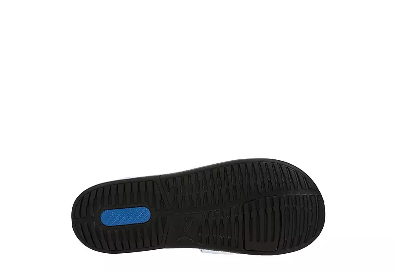 Puma Mens Viz Tech Slide Sandal - White 7 Puma Mens Viz Tech Slide Sandal - White - Image 7