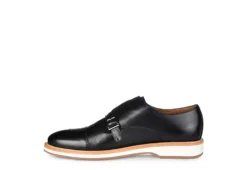 Thomas & Vine Mens Ransom Monk Strap Oxford - Black 10 Thomas & Vine Mens Ransom Monk Strap Oxford - Black -Outlet Step In Style Store US 01 501656 03