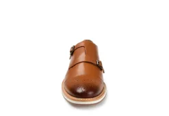 Thomas & Vine Mens Ransom Monk Strap Oxford - Cognac -Outlet Step In Style Store US 01 501657 02