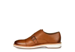 Thomas & Vine Mens Ransom Monk Strap Oxford - Cognac -Outlet Step In Style Store US 01 501657 03
