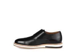 Thomas & Vine Mens Thatcher Monk Strap Oxford - Black -Outlet Step In Style Store US 01 501670 03