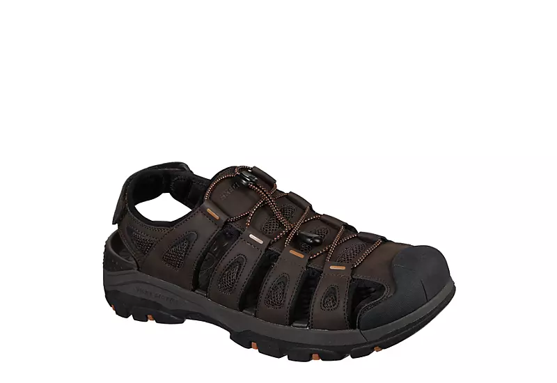 Skechers Mens Tresmen Outdoor Sandal - Chocolate 1 Skechers Mens Tresmen Outdoor Sandal - Chocolate