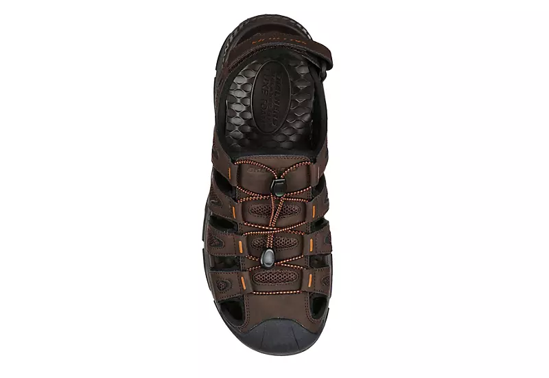 Skechers Mens Tresmen Outdoor Sandal - Chocolate 4 Skechers Mens Tresmen Outdoor Sandal - Chocolate - Image 4