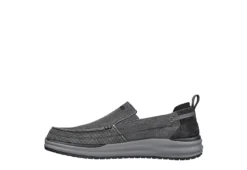 Skechers Mens Arch Fit Melo Slip On Sneaker - Grey -Outlet Step In Style Store US 01 501696 02