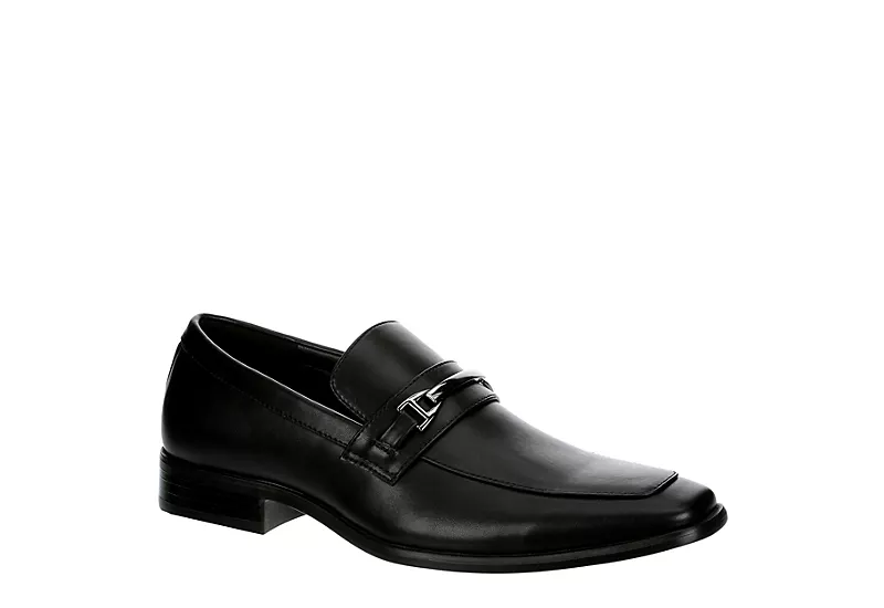 Restoration Mens Matt Slip On Oxford - Black 1 Restoration Mens Matt Slip On Oxford - Black