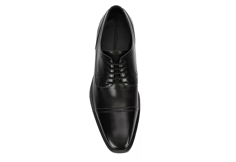 Franco Fortini Mens Up Town Oxford - Black 6 Franco Fortini Mens Up Town Oxford - Black - Image 6