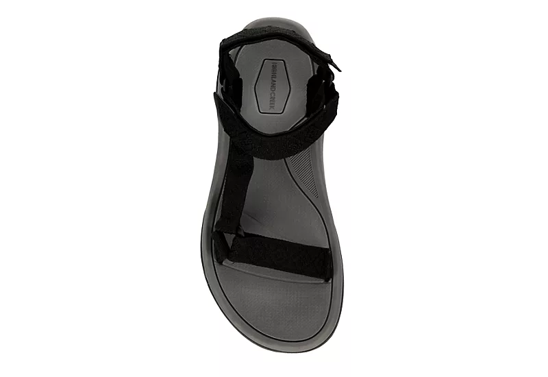 Highland Creek Mens River Outdoor Sandal - Black 6 Highland Creek Mens River Outdoor Sandal - Black - Image 6