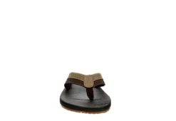 Day Five Mens Coast Flip Flop Sandal - Chocolate -Outlet Step In Style Store US 01 501728 02