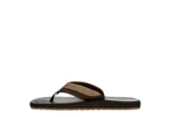 Day Five Mens Coast Flip Flop Sandal - Chocolate -Outlet Step In Style Store US 01 501728 03