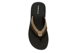 Day Five Mens Coast Flip Flop Sandal - Chocolate -Outlet Step In Style Store US 01 501728 05