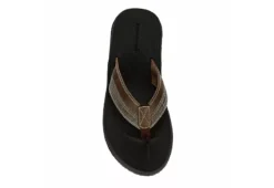 Day Five Mens Board Walk Flip Flop Sandal - Brown -Outlet Step In Style Store US 01 501730 05