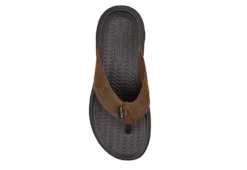 Skechers Mens Malico Flip Flop Sandal - Brown -Outlet Step In Style Store US 01 501764 03