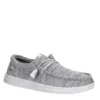 Heydude Mens Wally Slip On Sneaker - Grey