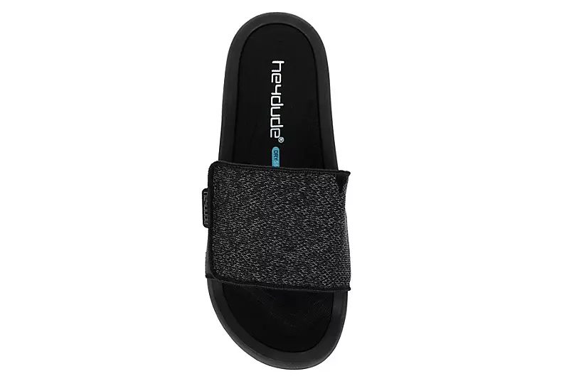 Heydude Mens Phoenix Slide Sandal - Black 6 Heydude Mens Phoenix Slide Sandal - Black - Image 6