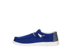 Heydude Mens Wally Slip On Sneaker - Blue -Outlet Step In Style Store US 01 501809 03