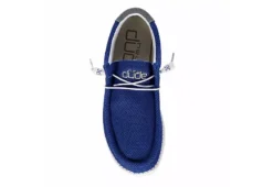 Heydude Mens Wally Slip On Sneaker - Blue -Outlet Step In Style Store US 01 501809 05