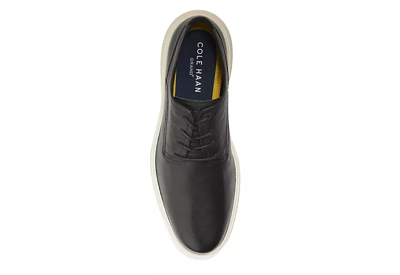 Cole Haan Mens Grand Plain Toe Oxford - Black 5 Cole Haan Mens Grand Plain Toe Oxford - Black - Image 5