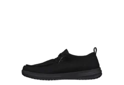 Skechers Mens Arch Fit Melo Slip Resistant Work Shoe - Black -Outlet Step In Style Store US 01 501849 02