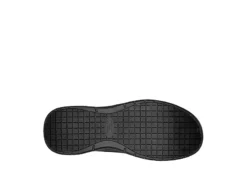 Skechers Mens Arch Fit Melo Slip Resistant Work Shoe - Black -Outlet Step In Style Store US 01 501849 04