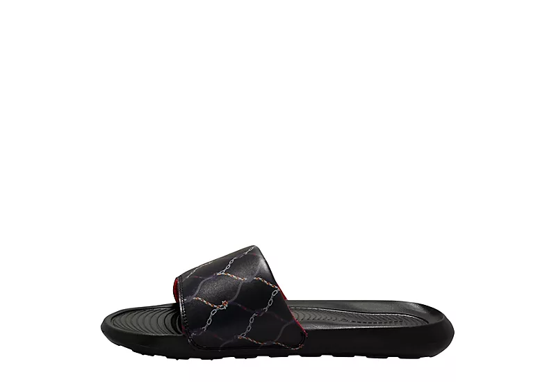 Nike Mens Victori One Slide Sandal - Black 3 Nike Mens Victori One Slide Sandal - Black - Image 3
