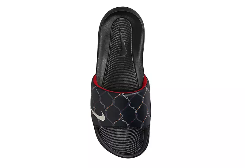 Nike Mens Victori One Slide Sandal - Black 4 Nike Mens Victori One Slide Sandal - Black - Image 4