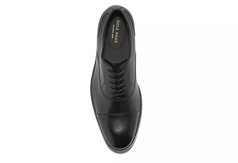 Cole Haan Mens Sawyer Cap Toe Oxford - Black 3 Cole Haan Mens Sawyer Cap Toe Oxford - Black - Image 3