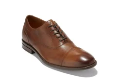 Outlet Step In Style Store 17 Cole Haan Mens Sawyer Cap Toe Oxford - Tan