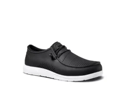 Reef Mens Water Coast Slip On Sneaker - Black
