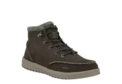 Outlet Step In Style Store 32 Heydude Mens Bradley Mid Sneaker - Dark Grey
