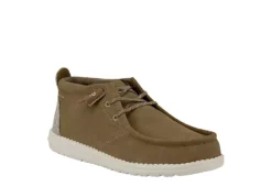 Outlet Step In Style Store 34 Heydude Mens Conrad Mid Sneaker - Tan