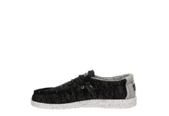 Heydude Mens Wally Slip On Sneaker - Black -Outlet Step In Style Store US 01 501931 03