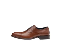 Johnston & Murphy Mens Stockton Cap Toe Oxford - Dark Tan 10 Johnston & Murphy Mens Stockton Cap Toe Oxford - Dark Tan -Outlet Step In Style Store US 01 502049 03