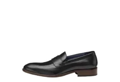 Johnston & Murphy Mens Stockton Penny Loafer Oxford - Black -Outlet Step In Style Store US 01 502050 03