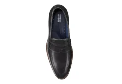 Johnston & Murphy Mens Stockton Penny Loafer Oxford - Black -Outlet Step In Style Store US 01 502050 05