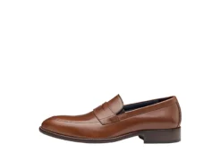 Johnston & Murphy Mens Stockton Penny Loafer Oxford - Dark Tan -Outlet Step In Style Store US 01 502051 03