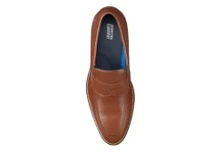 Johnston & Murphy Mens Stockton Penny Loafer Oxford - Dark Tan -Outlet Step In Style Store US 01 502051 05