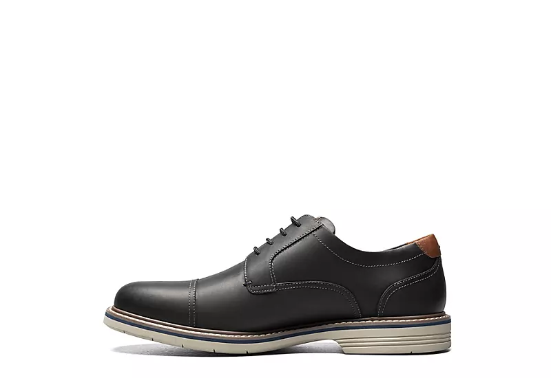 Florsheim Mens Norwalk Cap Toe Oxford - Black 4 Florsheim Mens Norwalk Cap Toe Oxford - Black - Image 4