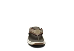 Florsheim Mens Tread Lite Flip Flop Sandal - Taupe -Outlet Step In Style Store US 01 502188 02