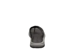 Florsheim Mens Tread Lite Flip Flop Sandal - Black -Outlet Step In Style Store US 01 502189 04
