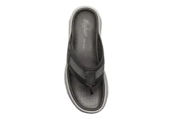 Florsheim Mens Tread Lite Flip Flop Sandal - Black -Outlet Step In Style Store US 01 502189 05